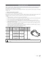 Предварительный просмотр 47 страницы Samsung 680 SERIES Installation Manual