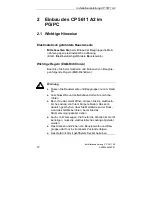 Preview for 12 page of Samsung 6GK1561-1AA01 Installation Instructions / Product Information