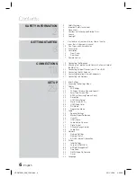 Preview for 6 page of Samsung 7.1 CH BLU-RAY HT-D6730W User Manual