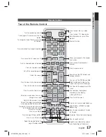 Preview for 17 page of Samsung 7.1 CH BLU-RAY HT-D6730W User Manual