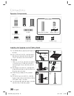 Preview for 20 page of Samsung 7.1 CH BLU-RAY HT-D6730W User Manual