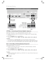 Preview for 26 page of Samsung 7.1 CH BLU-RAY HT-D6730W User Manual