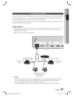 Preview for 27 page of Samsung 7.1 CH BLU-RAY HT-D6730W User Manual