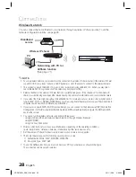 Preview for 28 page of Samsung 7.1 CH BLU-RAY HT-D6730W User Manual