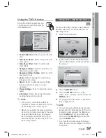 Preview for 57 page of Samsung 7.1 CH BLU-RAY HT-D6730W User Manual