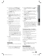 Preview for 65 page of Samsung 7.1 CH BLU-RAY HT-D6730W User Manual