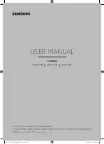 Предварительный просмотр 17 страницы Samsung 7 Sereis Manual