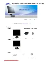 Preview for 12 page of Samsung 710N - SyncMaster 17" LCD Monitor User Manual