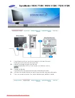 Preview for 16 page of Samsung 710N - SyncMaster 17" LCD Monitor User Manual