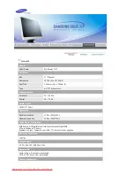 Preview for 50 page of Samsung 710N - SyncMaster 17" LCD Monitor User Manual