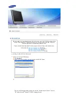 Предварительный просмотр 34 страницы Samsung 720XT - SyncMaster - 256 MB RAM User Manual