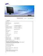 Preview for 53 page of Samsung 730B - SyncMaster - 17" LCD Monitor Manual Del Usuario