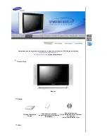 Предварительный просмотр 9 страницы Samsung 730MW - SyncMaster - 17" LCD Monitor (Spanish) Manual Del Usuario