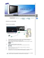 Предварительный просмотр 16 страницы Samsung 730MW - SyncMaster - 17" LCD Monitor (Spanish) Manual Del Usuario