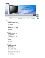 Предварительный просмотр 46 страницы Samsung 730MW - SyncMaster - 17" LCD Monitor (Spanish) Manual Del Usuario