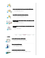 Предварительный просмотр 3 страницы Samsung 730MW - SyncMaster - 17" LCD Monitor User Manual