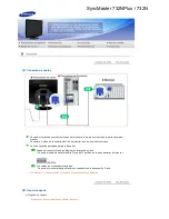 Preview for 22 page of Samsung 732N - LCD Analog Display (Spanish) Manual Del Usuario