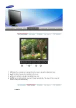 Предварительный просмотр 22 страницы Samsung 740BX - SyncMaster - 17" LCD Monitor Owner'S Manual