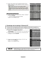 Предварительный просмотр 182 страницы Samsung 750 series User Manual