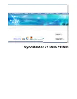 Samsung 763MB - SyncMaster 763 MB (Korean) User Manual preview