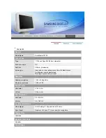 Preview for 94 page of Samsung 790DF Owner'S Manual