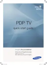 Samsung 8+ series Quick Start Manual preview