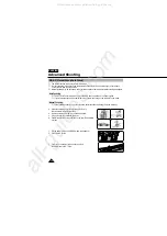 Предварительный просмотр 36 страницы Samsung 8 VP-L600 Owner'S Instruction Book