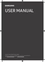 Preview for 1 page of Samsung 86TU9000 User Manual