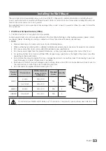 Preview for 53 page of Samsung 890V Installation Manual