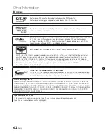 Preview for 62 page of Samsung 9 Series User Manual