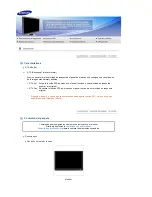 Preview for 11 page of Samsung 906BW - SyncMaster - 19" LCD Monitor Manual Del Usuario