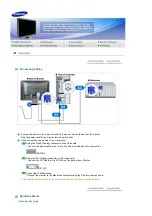 Предварительный просмотр 17 страницы Samsung 906BW - SyncMaster - 19" LCD Monitor Owner'S Manual