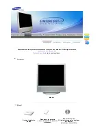 Preview for 9 page of Samsung 910MP - SyncMaster 19" LCD Monitor Manual Del Usuario