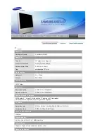 Preview for 41 page of Samsung 910MP - SyncMaster 19" LCD Monitor Manual Del Usuario