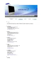 Preview for 45 page of Samsung 910MP - SyncMaster 19" LCD Monitor Manual Del Usuario