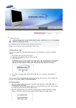 Предварительный просмотр 35 страницы Samsung 910MP - SyncMaster 19" LCD Monitor Owner'S Manual