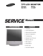 Samsung 910MP - SyncMaster 19" LCD Monitor Service Manual preview