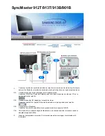 Предварительный просмотр 27 страницы Samsung 912T - SyncMaster - 19" LCD Monitor (Spanish) Manual Del Usuario