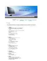 Предварительный просмотр 108 страницы Samsung 912T - SyncMaster - 19" LCD Monitor (Spanish) Manual Del Usuario