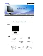 Предварительный просмотр 14 страницы Samsung 913N - SyncMaster - 19" LCD Monitor User Manual