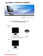 Preview for 13 page of Samsung 915N - SyncMaster - 19" LCD Monitor User Manual