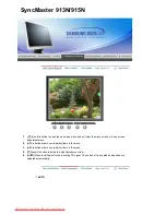 Preview for 35 page of Samsung 915N - SyncMaster - 19" LCD Monitor User Manual