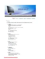 Preview for 102 page of Samsung 915N - SyncMaster - 19" LCD Monitor User Manual