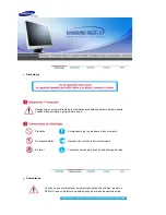 Предварительный просмотр 2 страницы Samsung 920N - SyncMaster - 19" LCD Monitor (Spanish) Manual Del Usuario