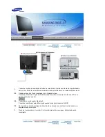 Предварительный просмотр 14 страницы Samsung 920N - SyncMaster - 19" LCD Monitor (Spanish) Manual Del Usuario