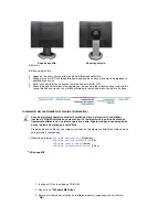 Предварительный просмотр 16 страницы Samsung 920N - SyncMaster - 19" LCD Monitor (Spanish) Manual Del Usuario