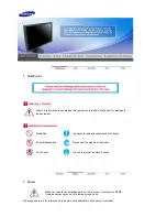 Preview for 2 page of Samsung 920NW - SyncMaster - 19" LCD Monitor User Manual