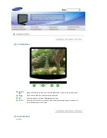 Предварительный просмотр 28 страницы Samsung 932GW - SyncMaster - 19" LCD Monitor Owner'S Manual