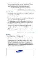 Предварительный просмотр 50 страницы Samsung 932GW - SyncMaster - 19" LCD Monitor Owner'S Manual