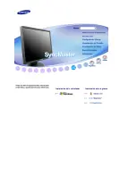 Preview for 1 page of Samsung 940T - SyncMaster - 19" LCD Monitor (Spanish) Manual Del Usuario